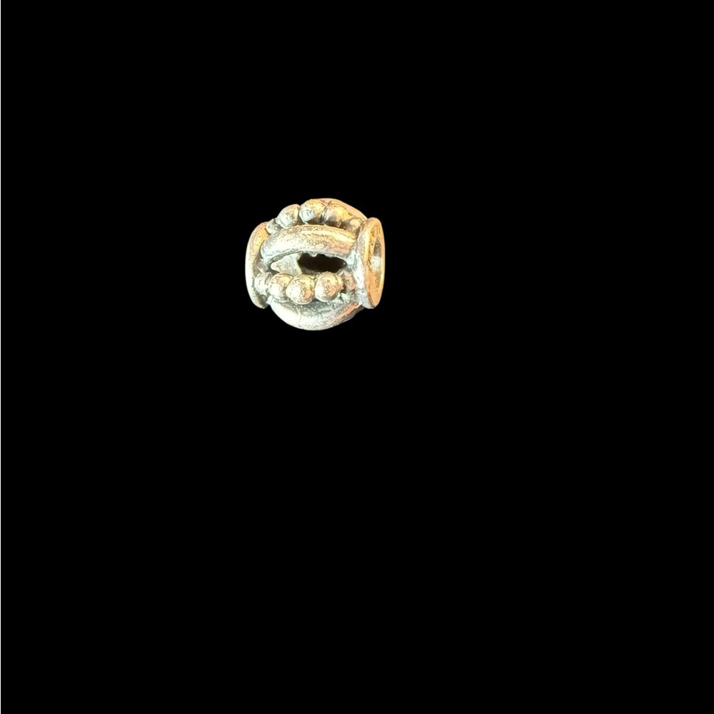 Authentic LAA Trollbeads Royal 925 Sterling Silver Charm Bead #1